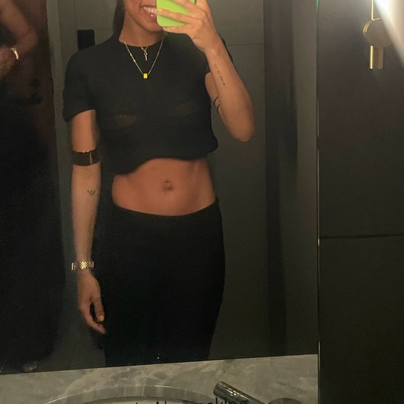 Black Two Piece FN Set - Picture 3 of 4